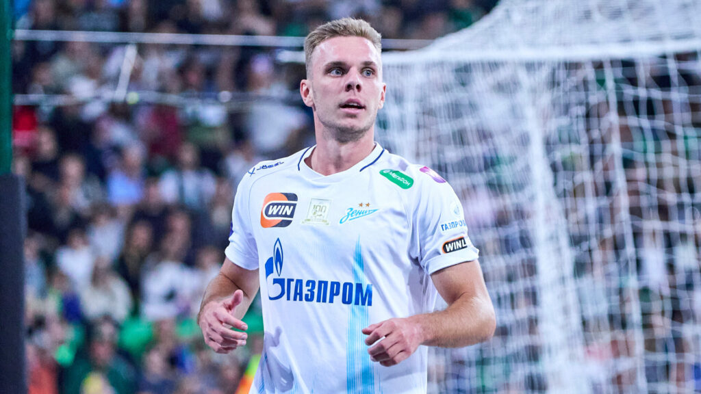 Гол форварда «Зенита» Глушенкова в ворота «Краснодара» признан лучшим в РПЛ по итогам сентября. Видео