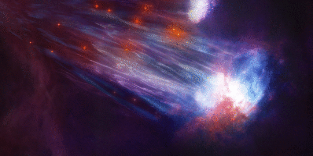 Новый телескоп обнаружил огромный звёздный поток в космосе — он скрывался у всех на виду