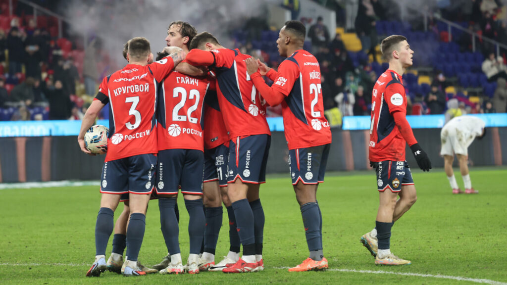 ЦСКА на своем поле победил «Оренбург» в матче 17‑го тура РПЛ и возглавил турнирную таблицу