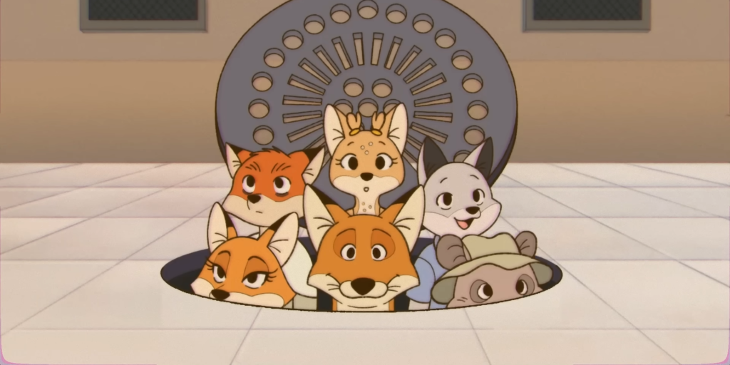 Аниматоры перерисовали финал «Бесподобного мистера Фокса» Уэса Андерсона