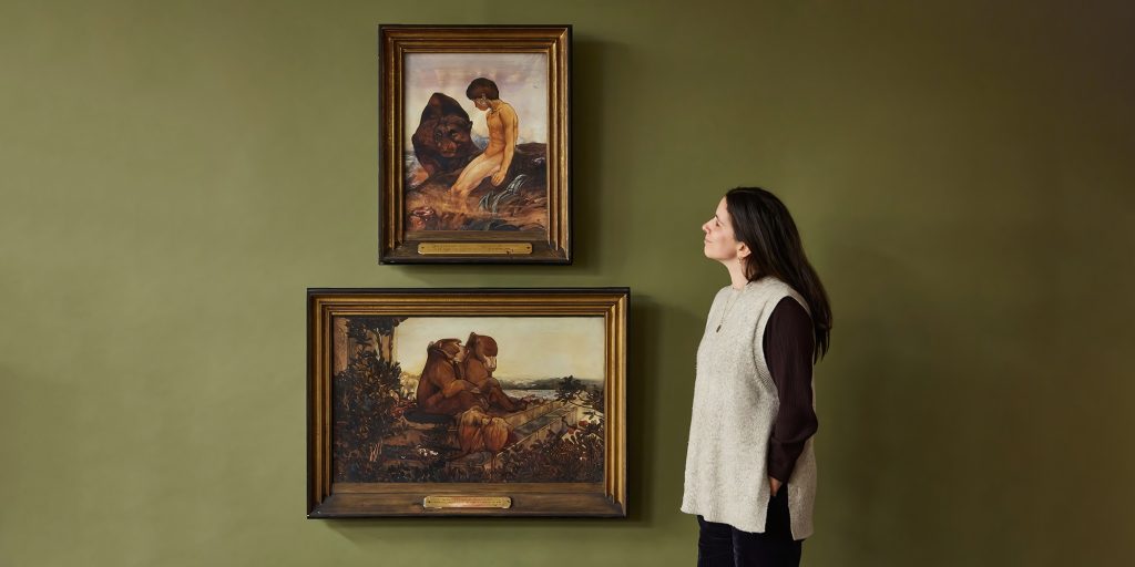 Редкие иллюстрации к «Книге джунглей» Киплинга нашлись спустя век — они просто висели на стенах дома