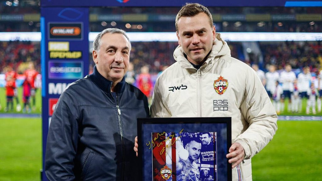 «Лучший президент». Акинфеев отметил 25‑летие президенства Гинера в ЦСКА