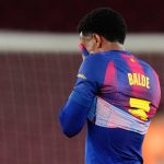 Защитник «Барселоны» Бальде выбыл на месяц из‑за травмы