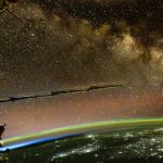 Астронавт NASA показал редкое фото Млечного Пути над горизонтом Земли, сделанное с МКС